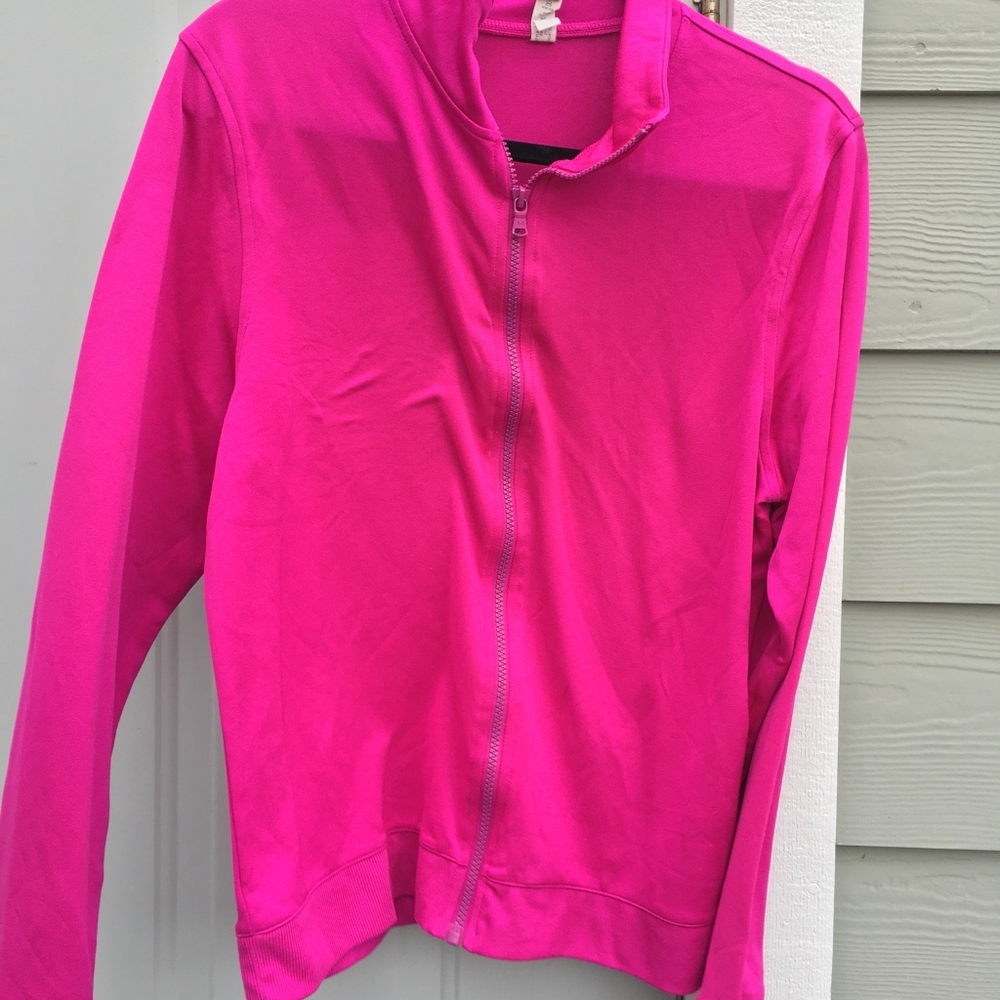 Under armor pink jacket